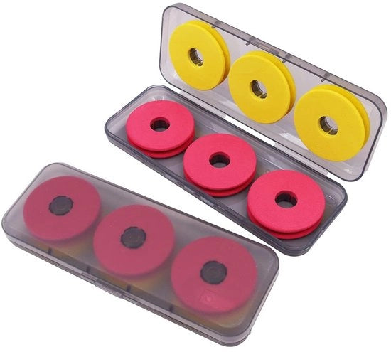 Accessori per Pesca - Raccogliere Schiuma per Pesca - 12 pezzi - Schiuma per Pesca - Schiuma per Pesca in Rotolo - Magazzino per Linee da Pesca - Accessori - Leggero e Rapido - Magazzino per Linee da Pesca