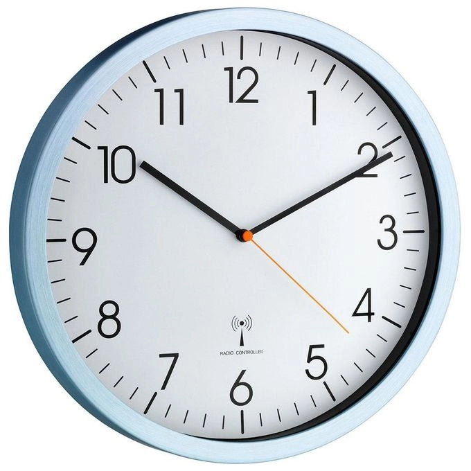 TFA-Dostmann 60.3517 Orologio digitale Cerchio Blu, Bianco