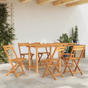 Tavolo Giardino Estensibile 110-160x80x75cm Legno Massello Teak