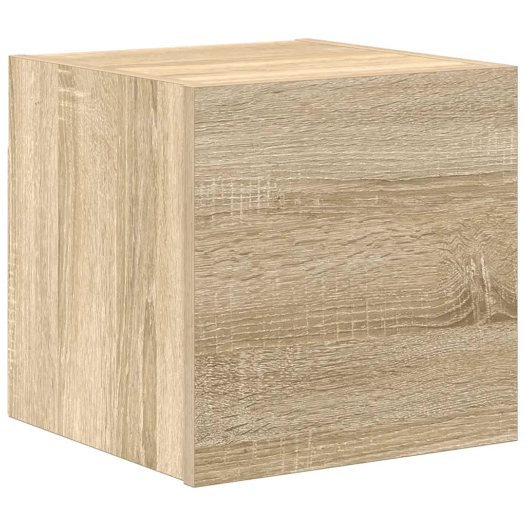 Set di Mobili Porta TV 7 pz Rovere Sonoma in Legno Multistrato cod mxl 11942