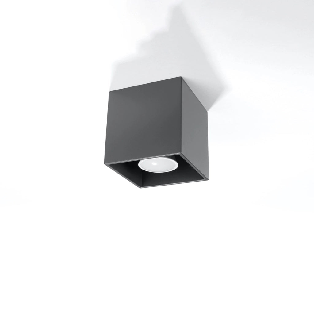 Lampada da soffitto QUAD 1 antracite