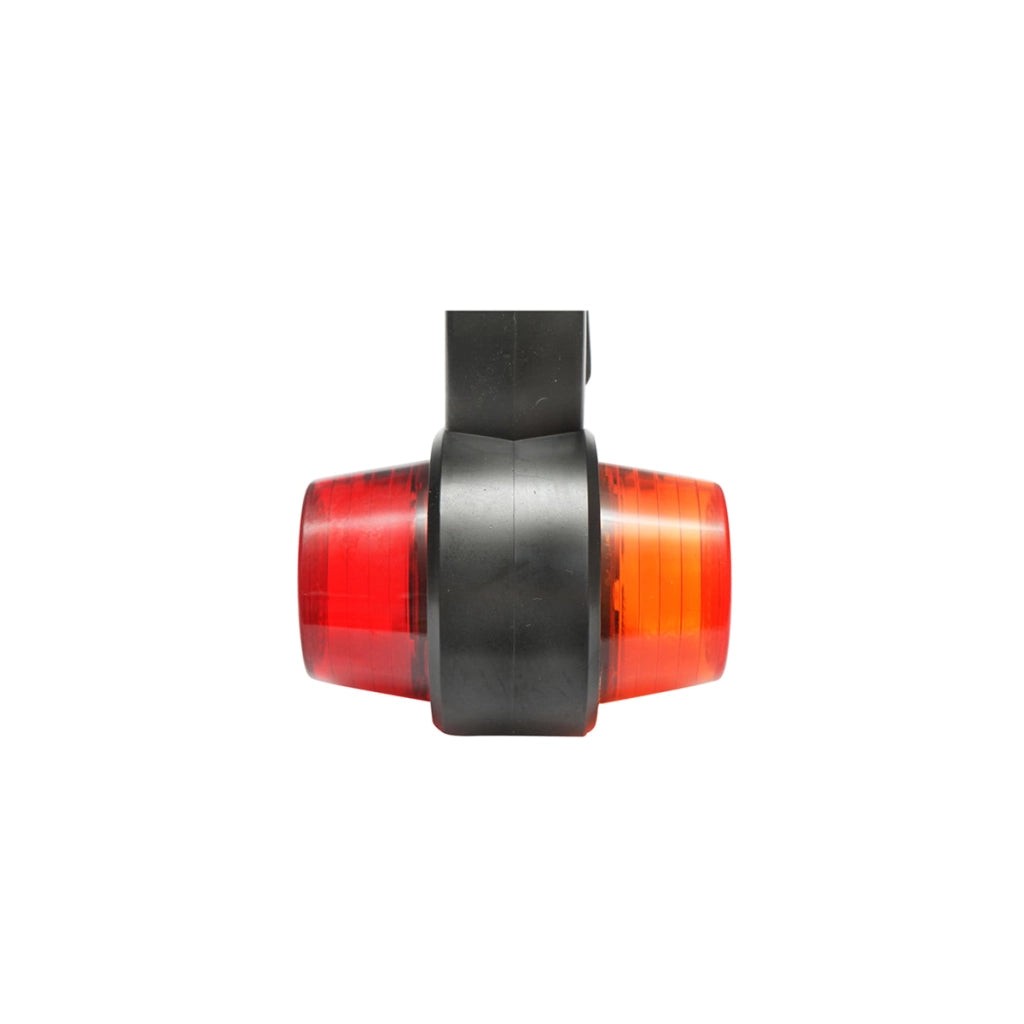 Set di lampade laterali con LED, 12-24V, rosso-giallo, Breckner Germany, modello FR0147R/Y