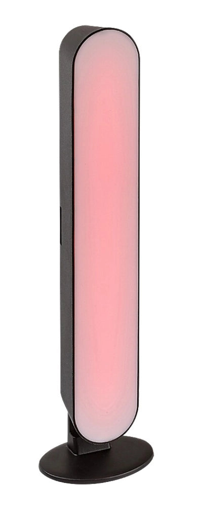 Lampada RGB con telecomando USB ricaricabile nera LED 3W Rabalux