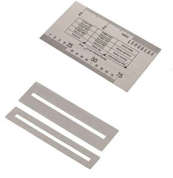 Set di Protezioni per Chitarra in Legno - Calibro - Precisione - Regolabile - Duraturo - Accessorio Chitarristico