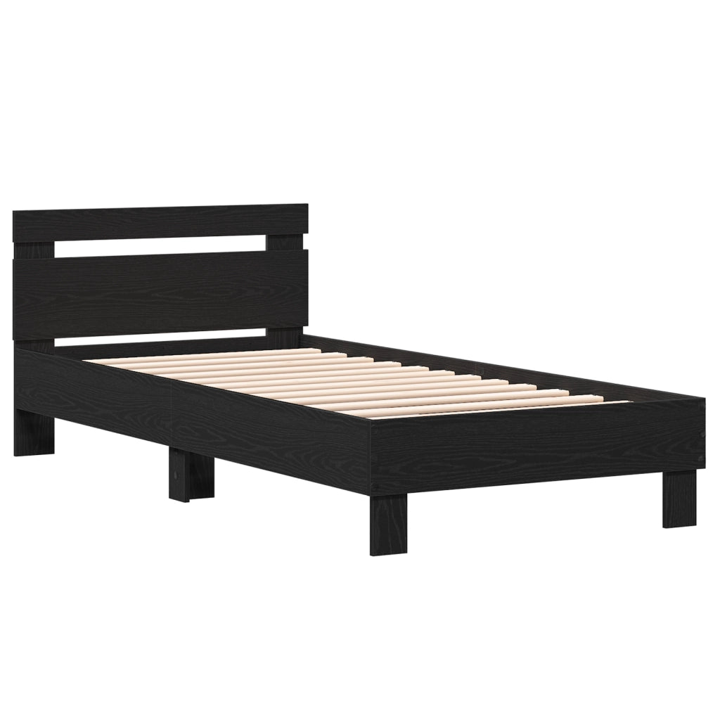 Telaio Letto in Quercia Nera Quercia nera Legno ingegnerizzato
