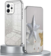 Custodia protettiva ultra-resistente - shock-resistente - in silicone e TPU - finitura elegante in alluminio galvanizzato - colore argento - custodia per smartphone