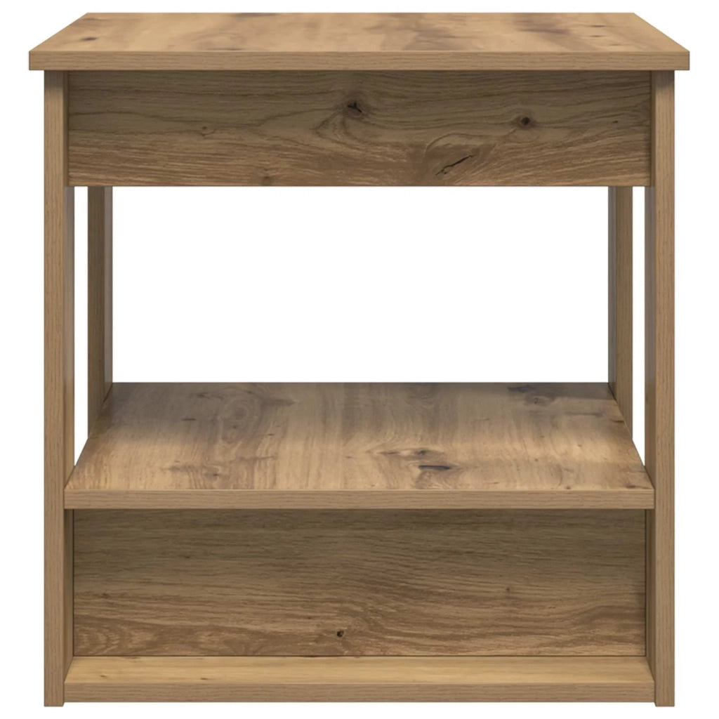 Tavolino da salotto Rovere artigianale 51 x 50 x 50 cm 8000203