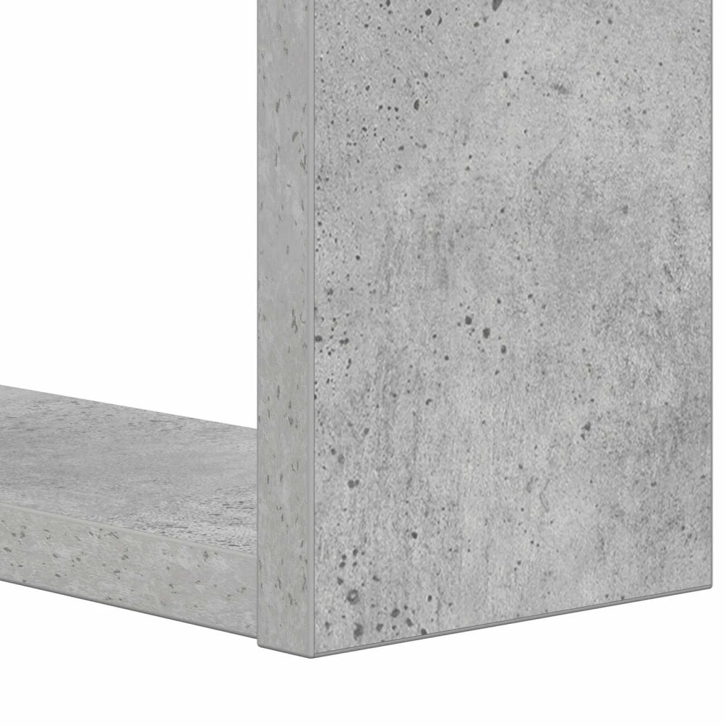 Libreria Grigio cemento 52 x 25 x 71,5 cm Legno multistrato 892402