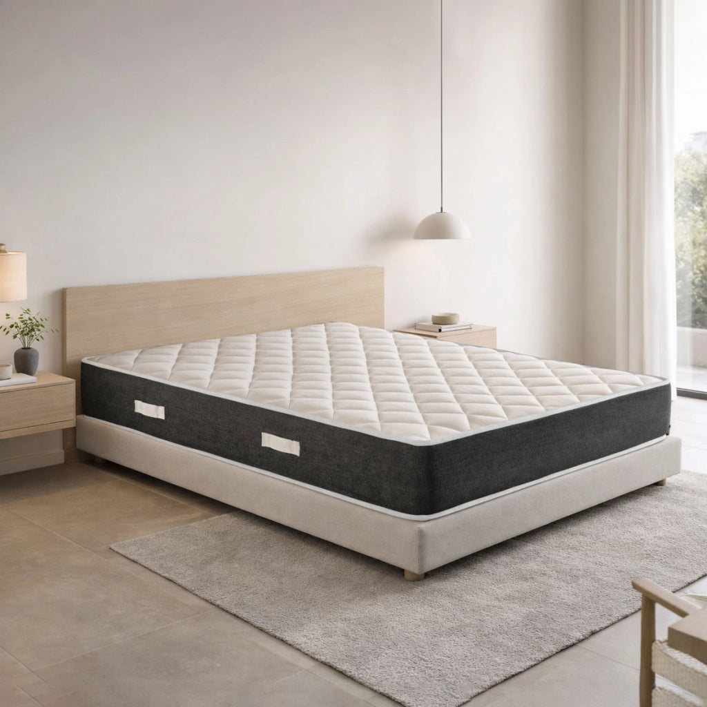 Materasso matrimoniale 160X195 Cm CONFORTEVOLE che NON SCALDA, Materasso ortopedico alto 20 cm contro il mal di schiena | MADE IN ITALY, Anallergico - MOD. PRIME 20