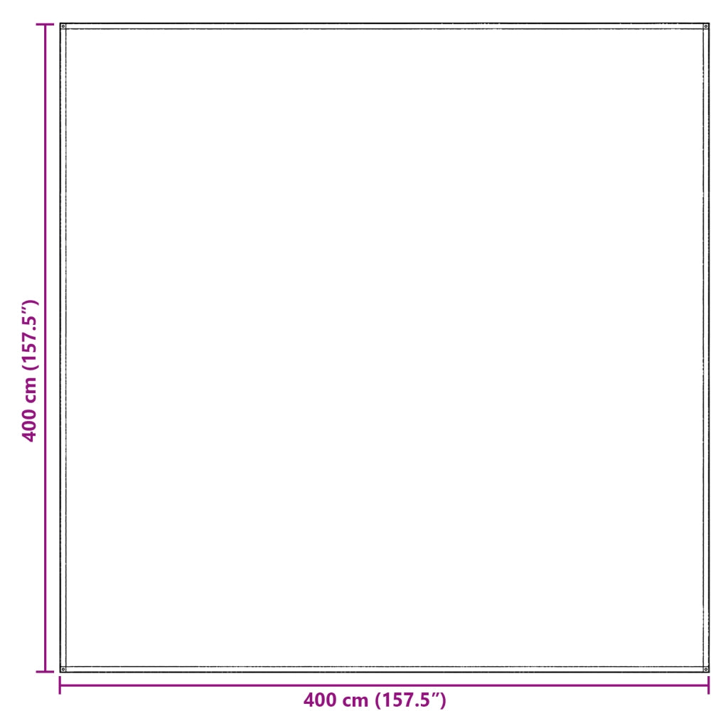 Accessorio per Tenda Grigio Chiaro Poliestere 400 x 400 cm