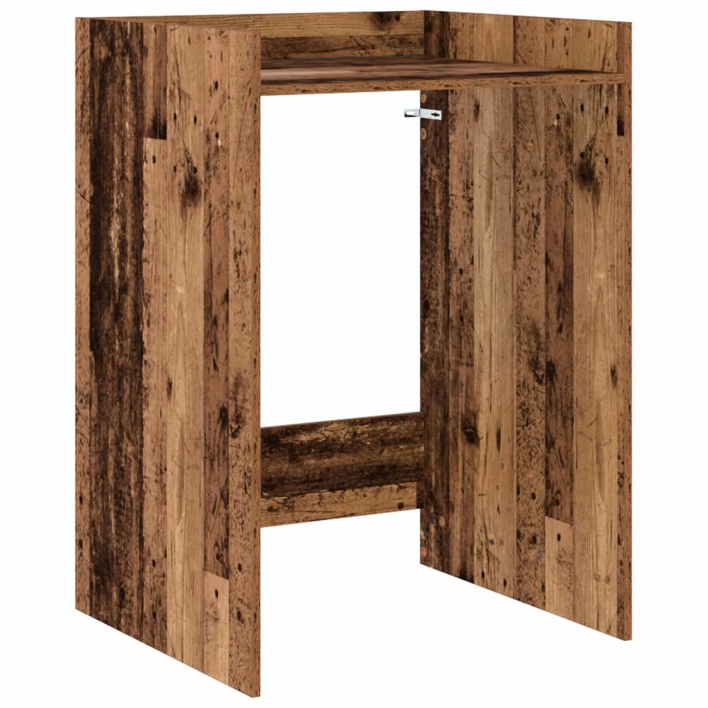 Mobiletto per lavatrice Legno vecchio 67,5 x 62 x 97 cm 8006814