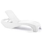 Keter LETTINO RECLINABILE ATLANTIC 197X74XH36CM BIANCO