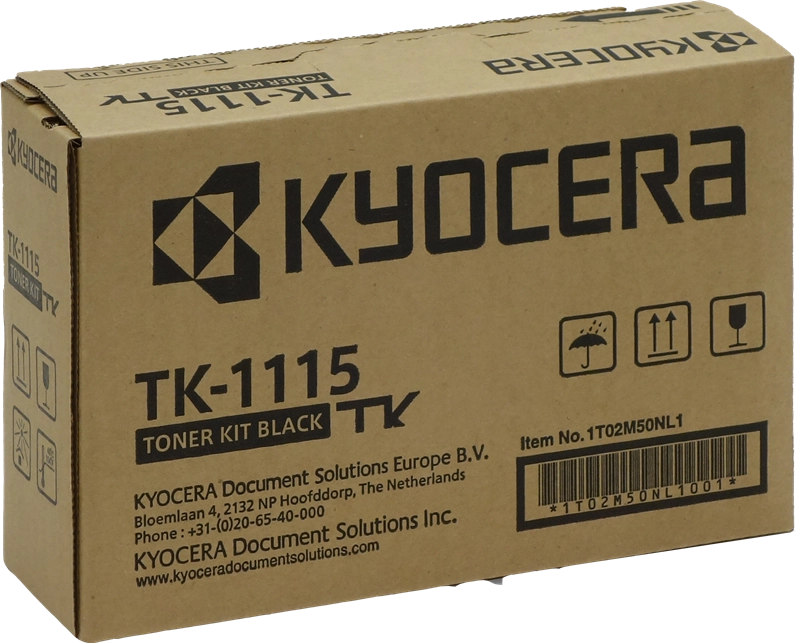 KYOCERA TK-1115 cartuccia toner 1 pz Originale Nero