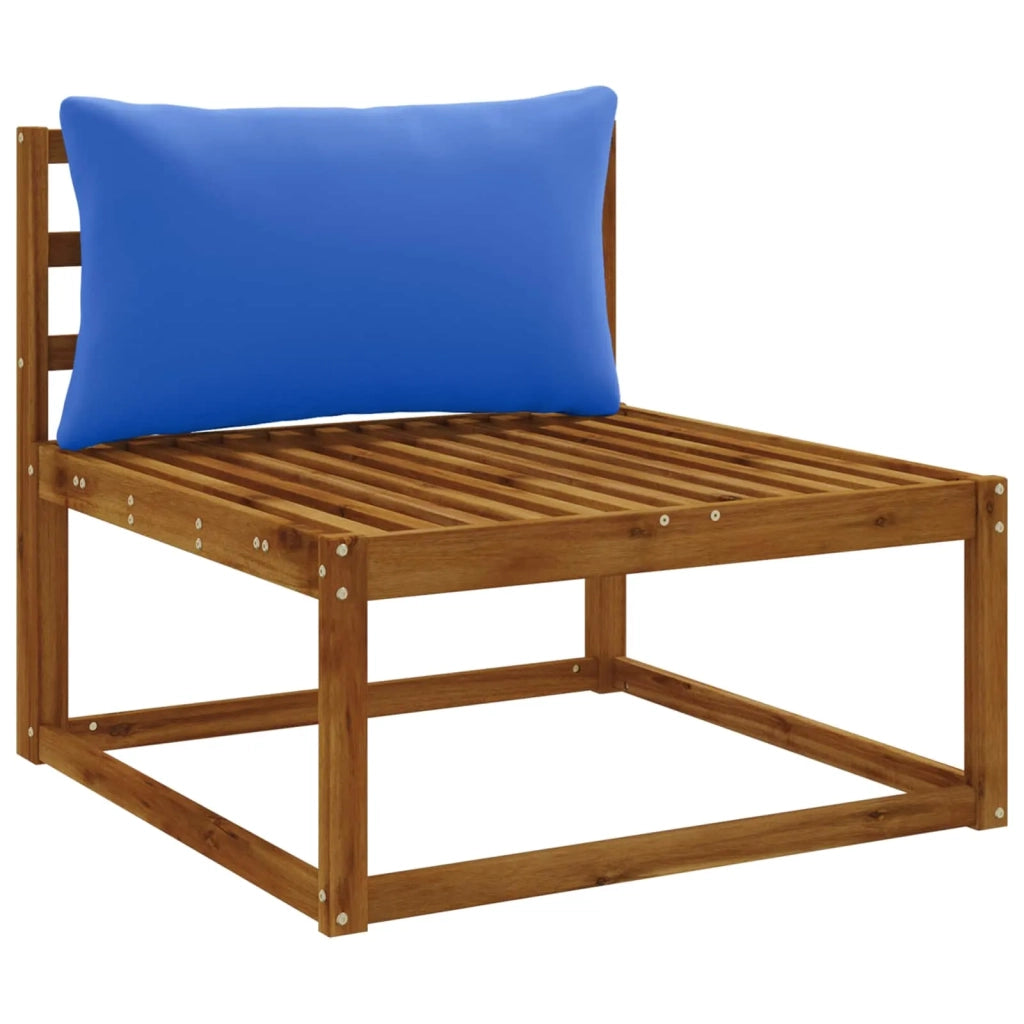 Cuscino per Schiena a 1 Pezzo PUTTEN 100% Poliestere Blu Reale 946979