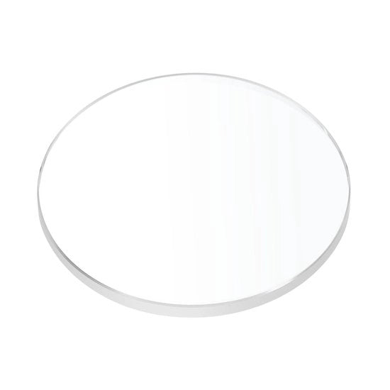 Vetro orologio sostitutivo per orologiaio riparazione, diametro 27,5 mm, spessore 2 mm, vetro cristallo trasparente e piatto, forma rotonda.