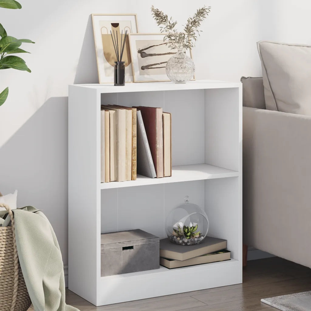 Libreria Bianca 60x24x74,5 cm in Legno Multistrato cod mxl 14461