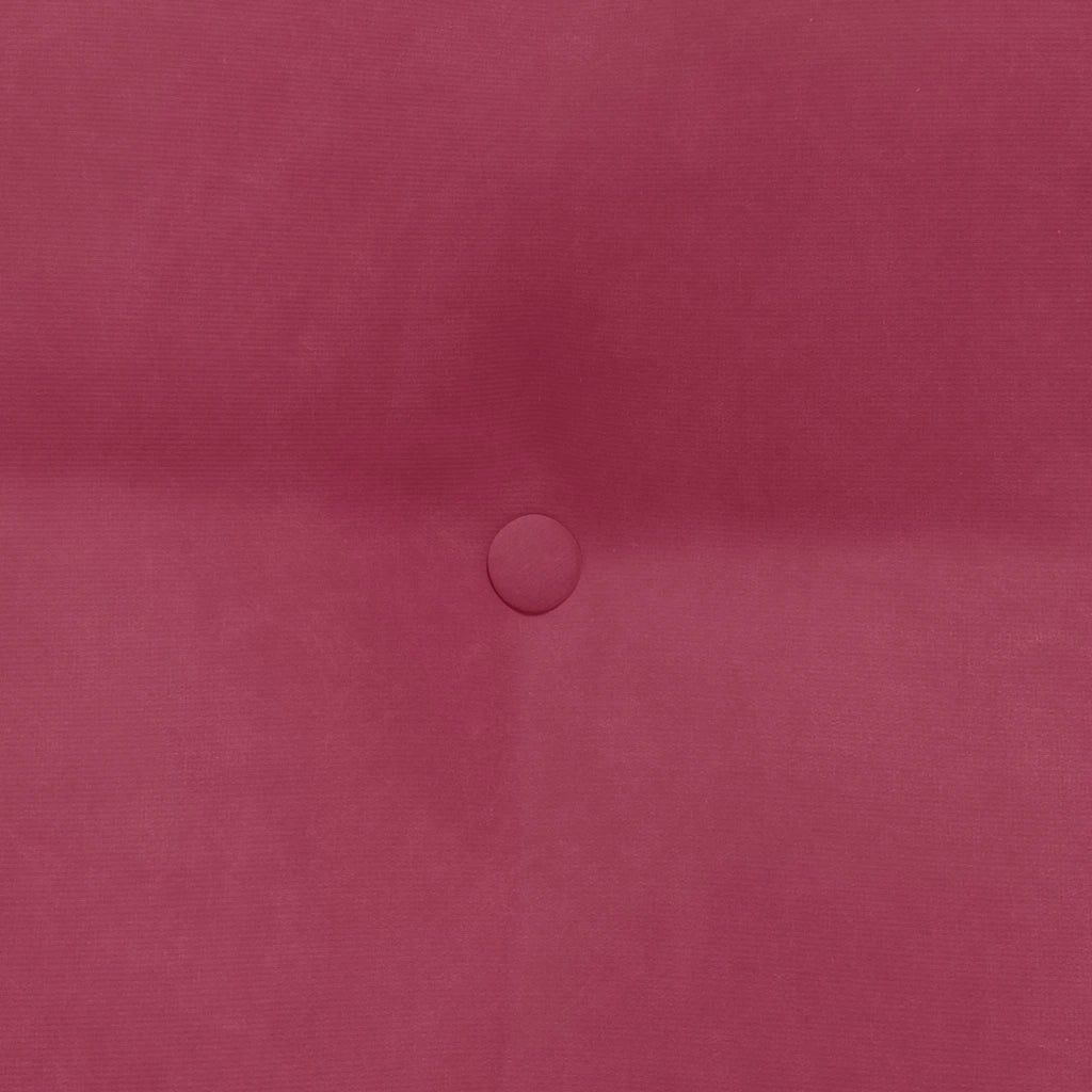 Cuscino per Schiena Rosso Vino 45 x 24 x 50 cm Velluto 42014376