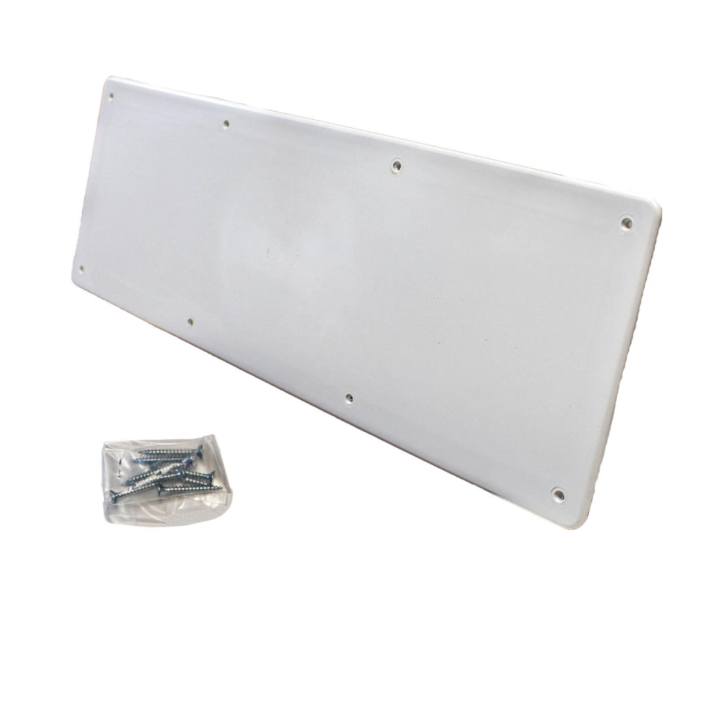 Coperchio per cassette di derivazione da incasso, 480x160 mm, ideale per protezione e copertura di impianti elettrici, PT09