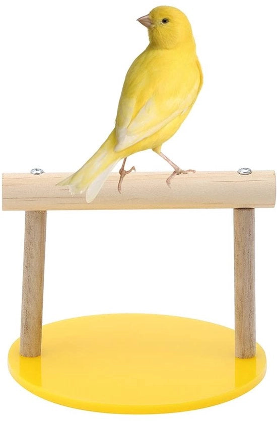 Recinzione per Animali da Corte Portatile - Statua di Pappagallo - Gabbia per Uccelli