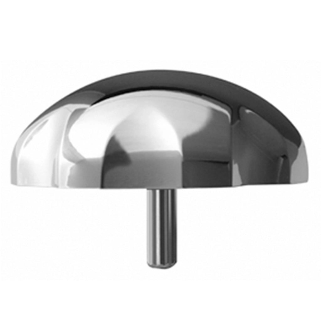 MANOPOLA IN ABS CROMO PER COLONNA VASCA EXTENSA- Diam. 82- BONOM- pezzi 1