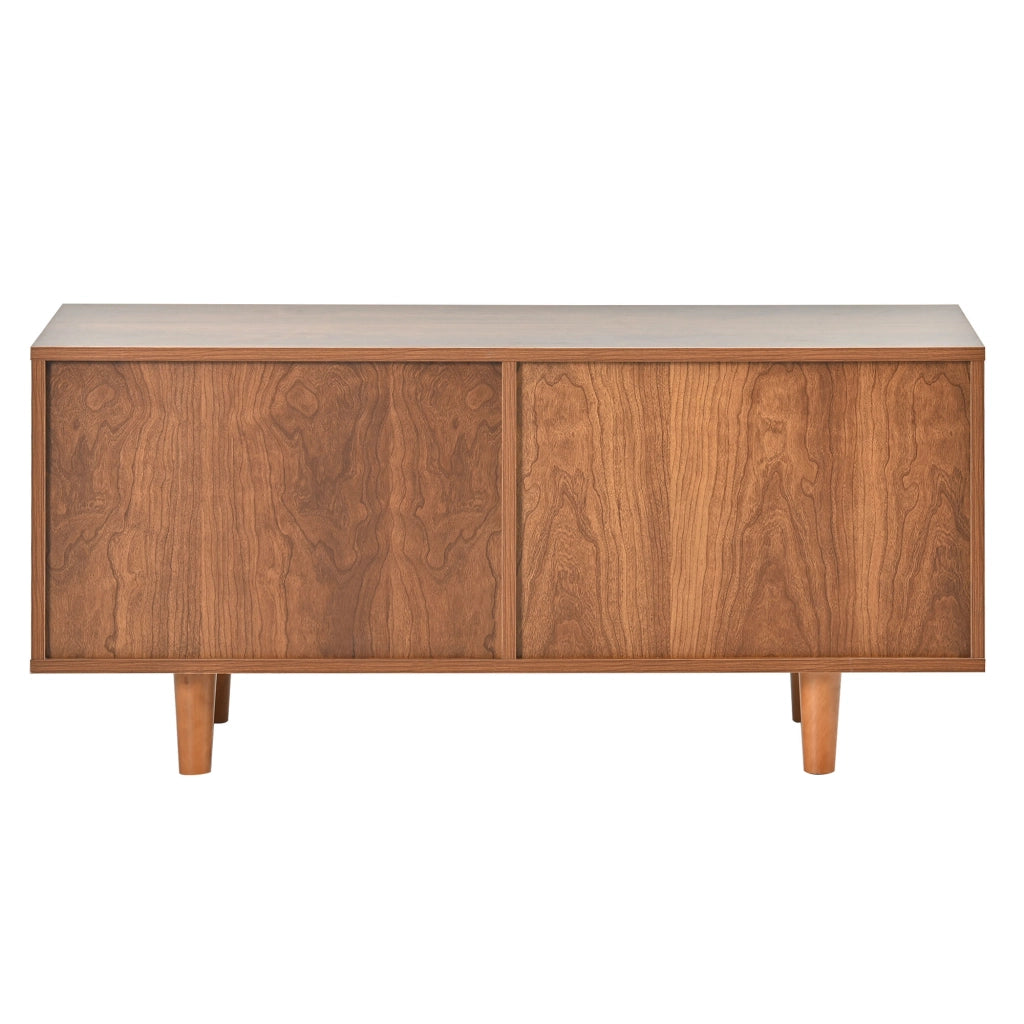Mobile Ingresso Scarpiera e Credenza in Rattan ¨C Xylo ¨C Noce