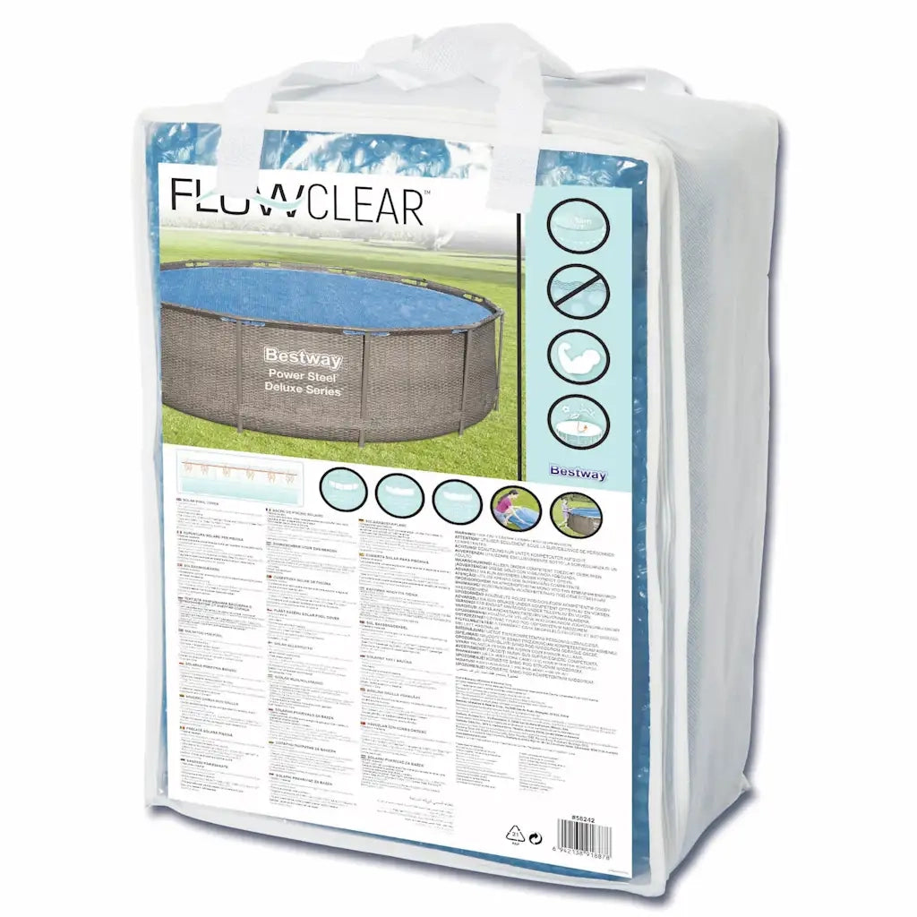Bestway Copertura Solare per Piscina Flowclear 356 cm 3202480