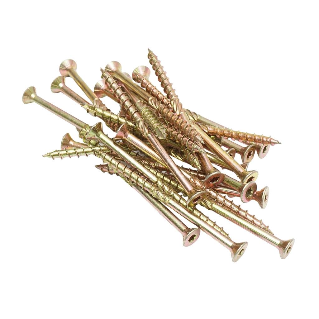 Vite autofilettante per legno a testa svasata 8x120mm tipo torx TX40, 100 pz/scatola