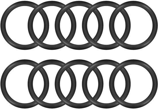 O-ring Nitril - Aria e protezione - 80mm - Nero - Alta qualità gomma - Adatto a diverse applicazioni - 10 pezzi