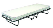 Letto Pieghevole con Materasso Cm 80 x 200 Colore Nero