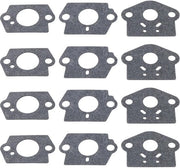 Kit di riparazione per carburatore con guarnizioni diaframmatiche