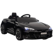 Macchina Elettrica per Bambini 5 Anni con Licenza Audi. Telecomando e Musica. Nera