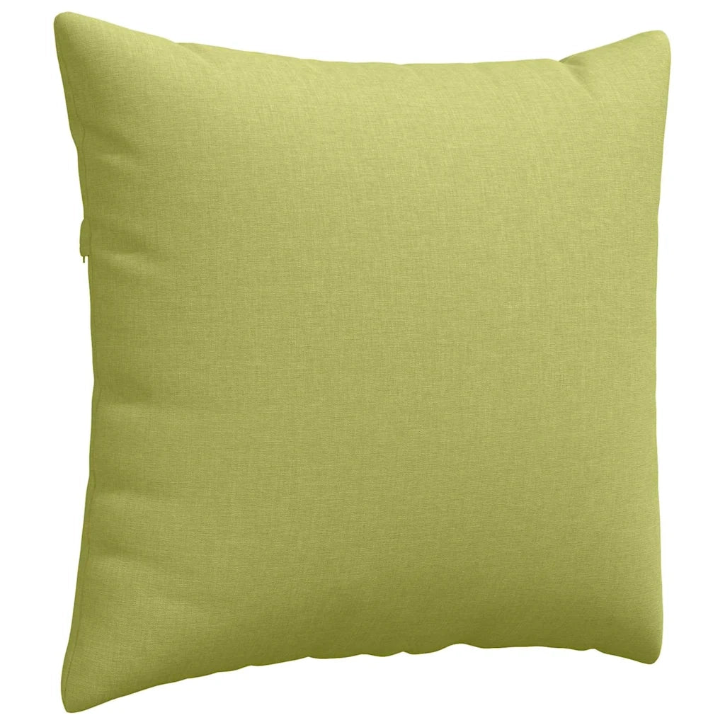 Cuscini da Divano 2 pcs Verde chiaro 50 x 50 cm Tessuto