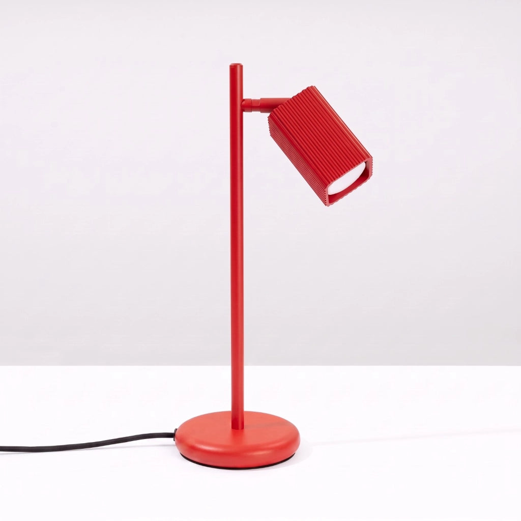 Lampada da tavolo RAYO rossa
