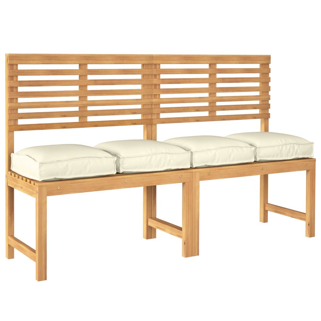 Cuscini per pallet per 4 posti Crema 40x40x8 cm Tessuto Oxford