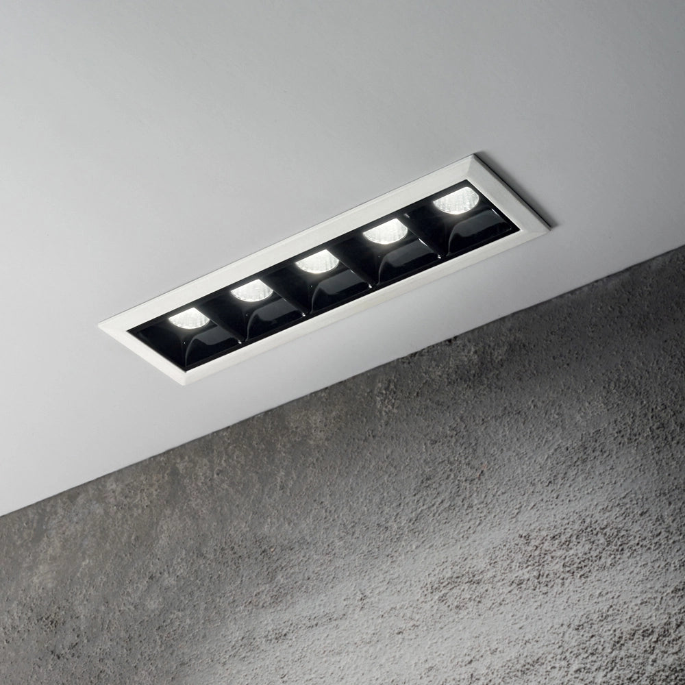 Modulo Lika Alluminio Bianco Led 12W 3000K Luce Calda