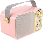 Impianto Karaoke Portatile con Bluetooth 5.0 - 3000 mAh - 6 Effetti di Suono - Multifunzionale e Portatile
