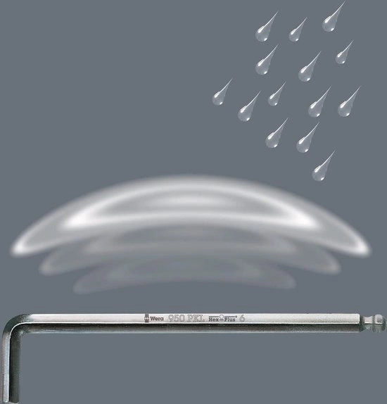 Set di chiavi a Hox 9 in acciaio inox - metrico - 9 pezzi - 05022087001