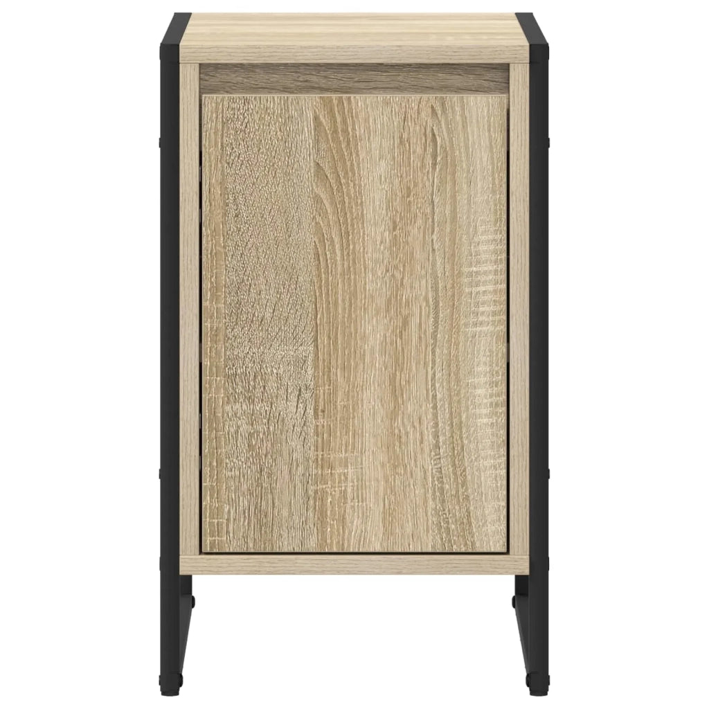 Set di 2 Comodini | Armadio da Notte | Mobiletto da notte Sonoma 39,5 x 30 x 50 cm Legno multistrato