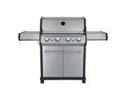 Barbecue a Gas Generation INX 426 - 4 Fuochi Inox con Fornello Laterale