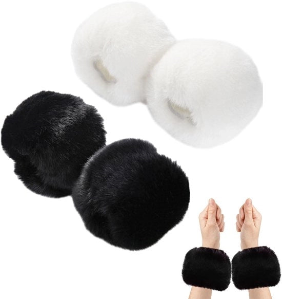 Calze per braccia - 2 pezzi - Materiale morbido - Decorazione per inverno - Qualità alta - Mat