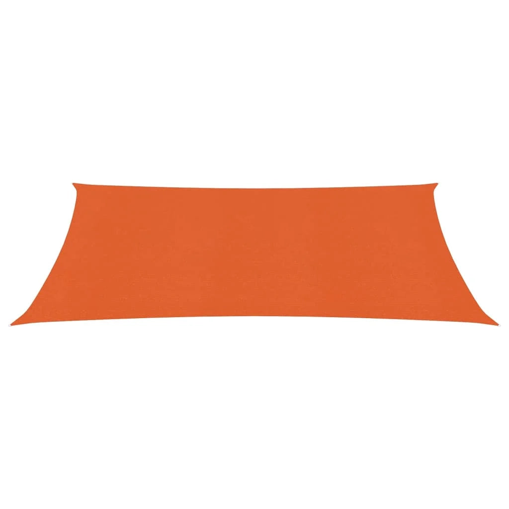 Vela ombreggiante/ombrellone 160 g/m² arancione 2,5 x 3,5 m HDPE 02_0009230