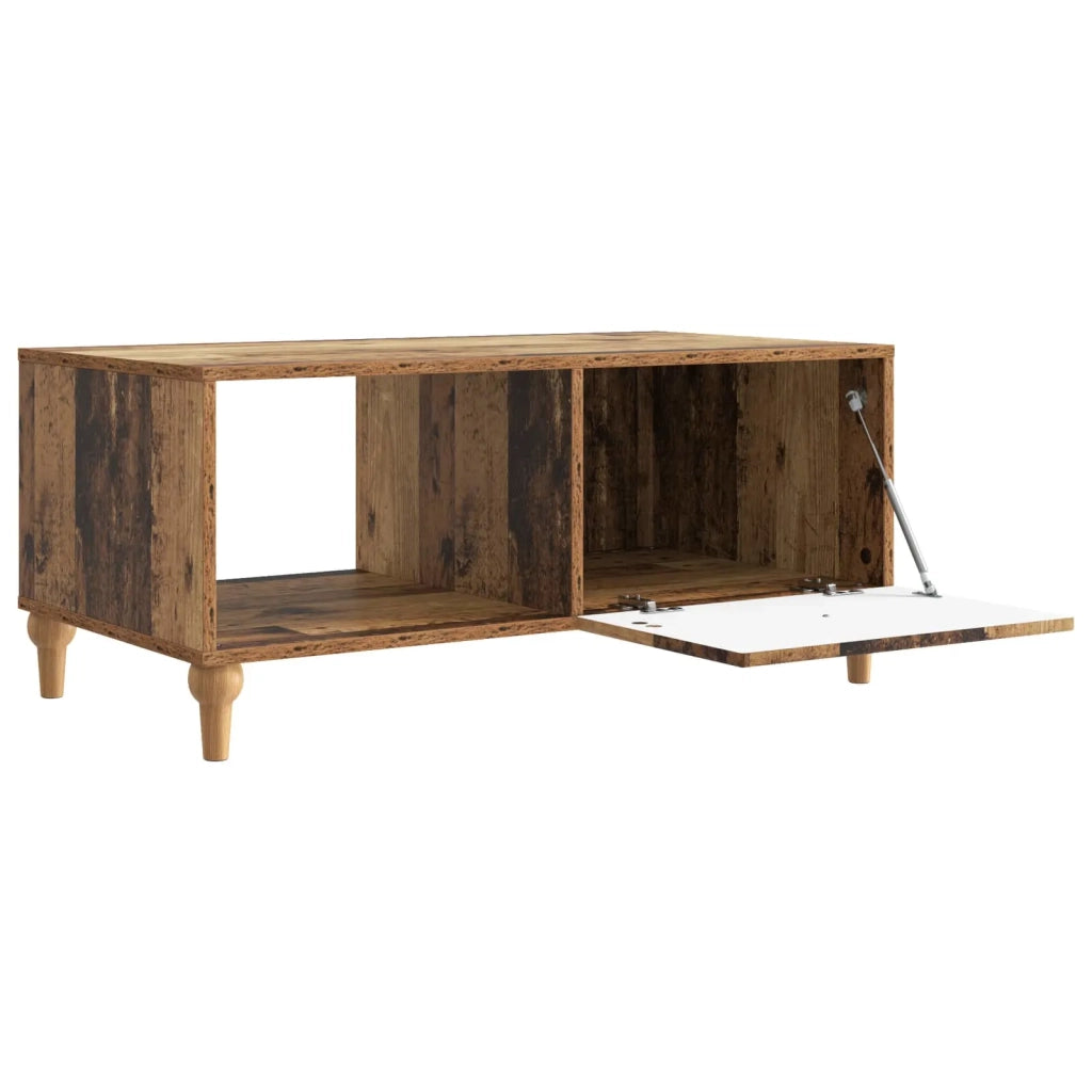Tavolino da salotto Legno antico 90 x 50 x 40 cm 894273