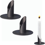 Set di Candelabri in Nero - Decorazione da Cucina per Salotto e Soggiorno