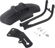 Achterspatbord in pelle resistente all'acqua per motocicletta - Resistenze alla abrasione e durata prolungata - Adatto a tutte le moto - Protezione contro acqua e...