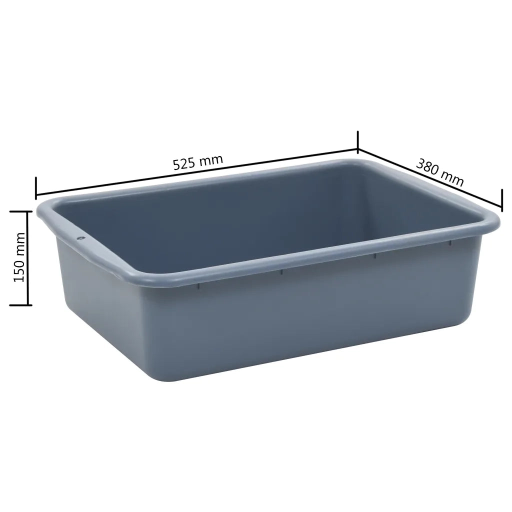 Carrello da Cucina con Contenitori in Plastica 82x43,5x93 cm CFW8978205
