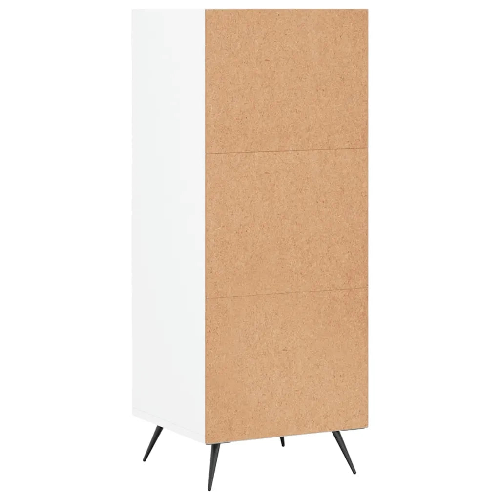 Scaffale Bianco 34,5x32,5x90 cm in Legno Multistrato 828700