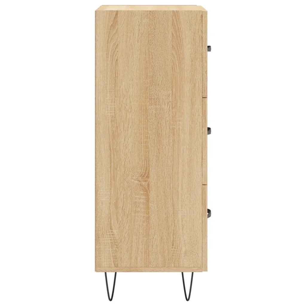 Credenza Rovere Sonoma 34,5x34x90 cm in Legno Multistrato 828599