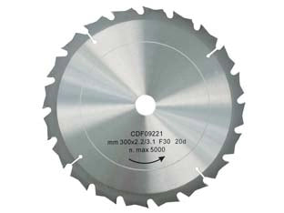 DISCO LAMA CIRCOLARE WIDIA DENTATURA ALTERNATA  ø mm.600 foro 30 denti 48 sp.mm.3,0    EXCEL