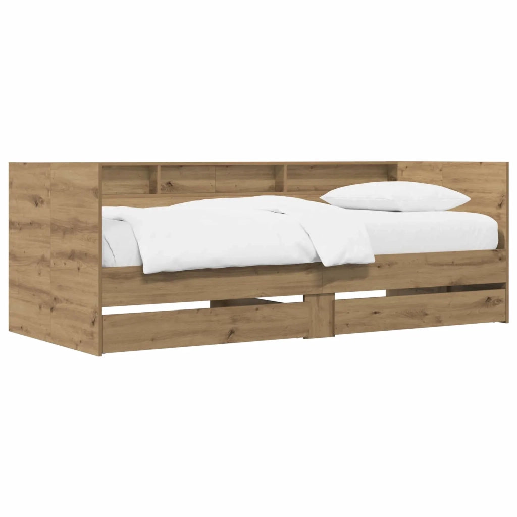 Telaio del letto con storage Rovere Artigianale 80 x 200 cm 3429644