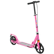 Monopattino per Bambini Regolabile e Pieghevole ¨C zephmum ¨C Rosa 94x36x88-103 cm